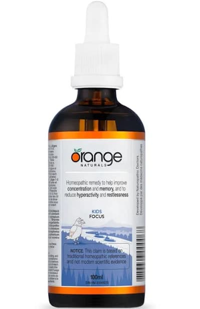 Orange Naturals Kids Focus