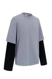 275GSM Washed Double Layer Long Sleeve