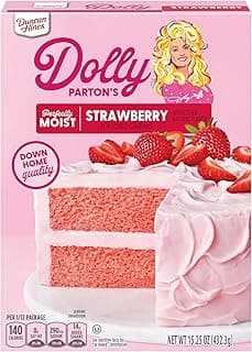 Dolly Parton's Strawberry Flavored Cake Mix, 15.25 oz.