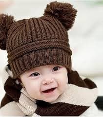 Amazon.com: Legou Kids Lovely Soft Woolen Cap Micky Hat 23 * 22cm Coffee: Clothing, Shoes & Jewelry