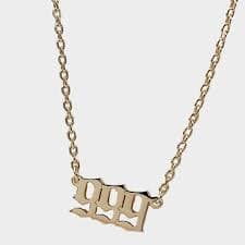18k Gold Filled 999 Angel Number Necklace