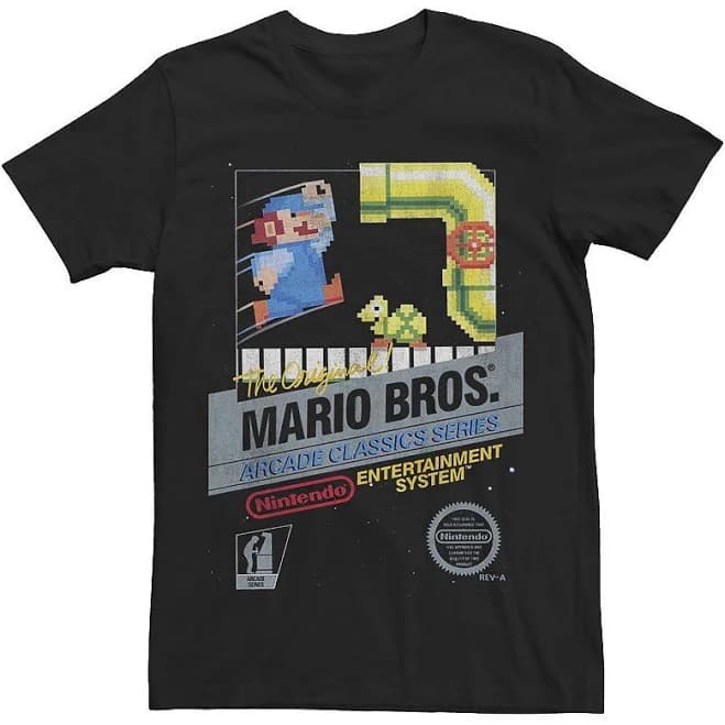 Super Mario Bros. Arcade Series Classic Cover Tee