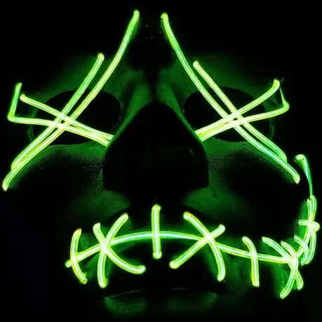 Handmade Smirk El Wire Purge Mask