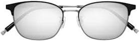 Tavares Classic Browline Titanium Tinted Sunglasses