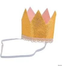 Birthday Girl Glitter Crown