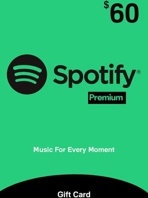 Spotify Premium Guthabenkarte 60