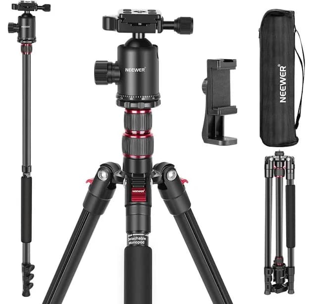 Neewer TP77 2-in-1 Aluminum Tripod