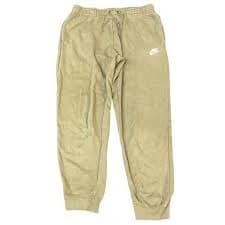 Nike Sportswear Club Fleece Joggers Olive Green Sweatpants Mens Small