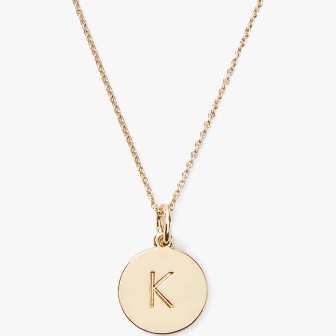 kate spade new york Kate Spade Initial Pendant Necklace