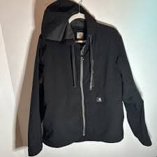 Carhartt Men's Soft Shell Fleece Lined Full Zip Hooded Jacket Men's Size Medium