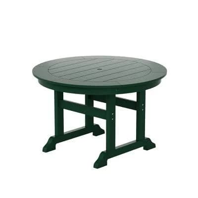 WestinTrends Malibu 47" Round Outdoor Patio Dining Table