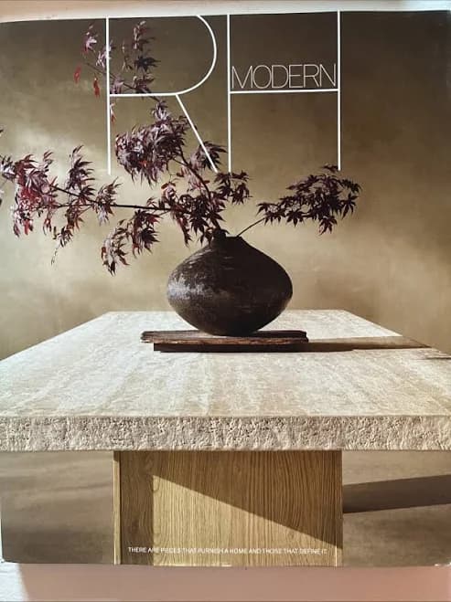 Rh Modern Restoration Hardware 2025 Catalog Magazine Source Book