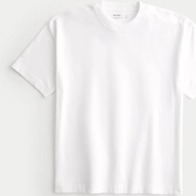 Hollister Men's Boxy Heavyweight T-Shirt