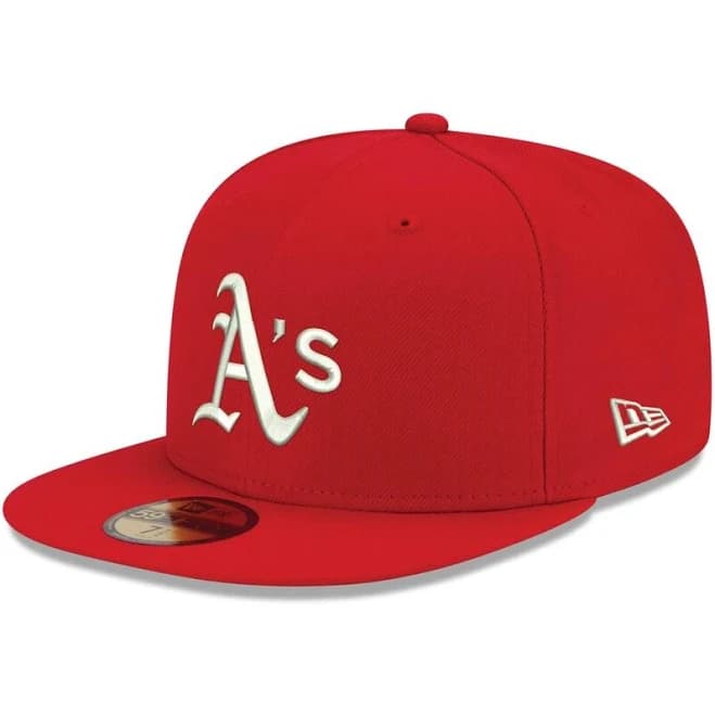 New Era Men's Oakland Athletics MLB 59FIFTY Fitted Hat