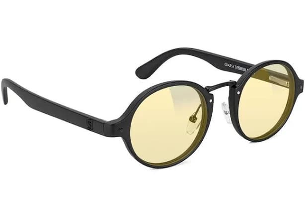 Prod Premium Gaming Glasses Gaming Glasses Matte Black / Clear Gamer at Glassy Eyewear