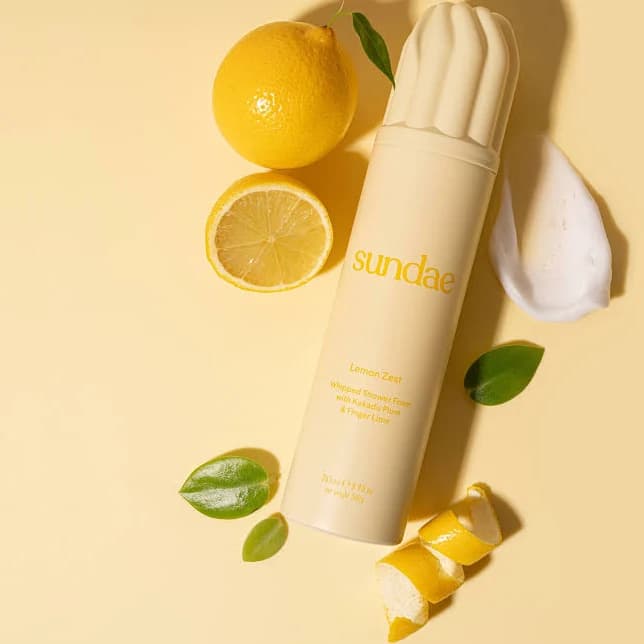 Sundae Lemon Zest Whipped Shower Foam