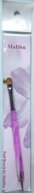 Malibu Nail French Brush Purple Handle F 160