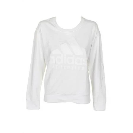 adidas Women's Classic Logo Cotton Crew Neck Sweatshirt