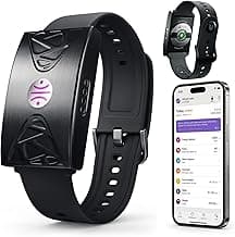 HEALBE Calorie Tracker, Automatic Calorie Intake Smart Band with App, Screen-Free Fitness Tracker, Sleep, Hydration, Stress, 24/7 Heart Rate, 5 ATM Waterproof