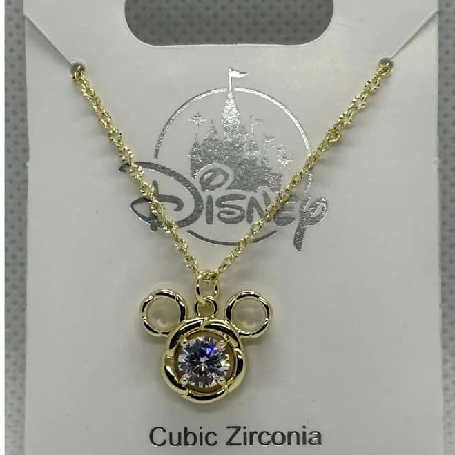 Disney Women's Mickey Mouse Head Necklace