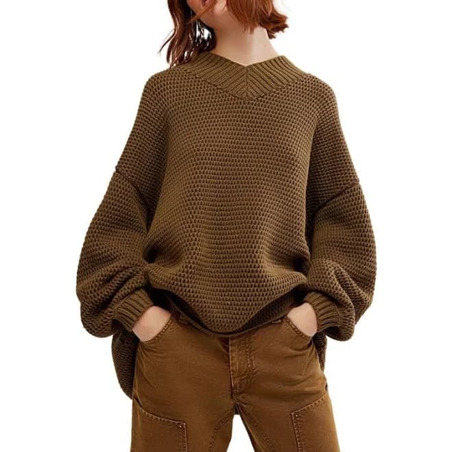 Free People Maisie Oversize Sweater