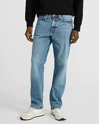 Express Men's Straight Stretch Jeans
