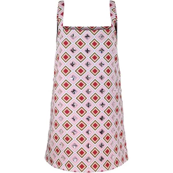 Retrofete Zephyra Geometric Tile Mini Dress
