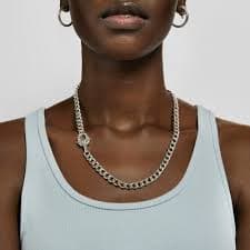 TOUS MANIFESTO curbed Chain in silver | TOUS