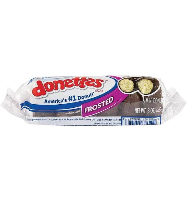 Hostess Donettes Frosted, 10 Packs