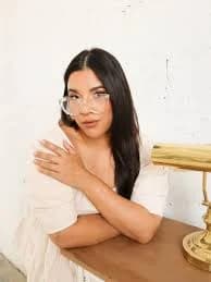 Clear Cat Eye Blue Light Blocker Glasses