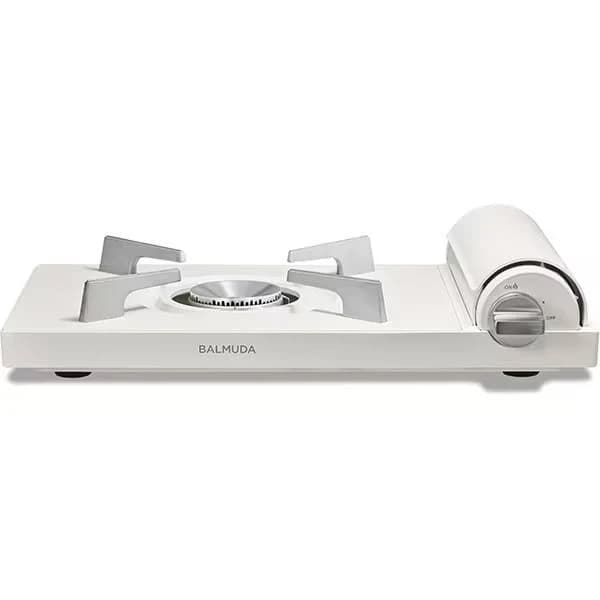 BALMUDA Table Stove KGS01JP-WH White Compact Gas Burner Cooktop From Japan