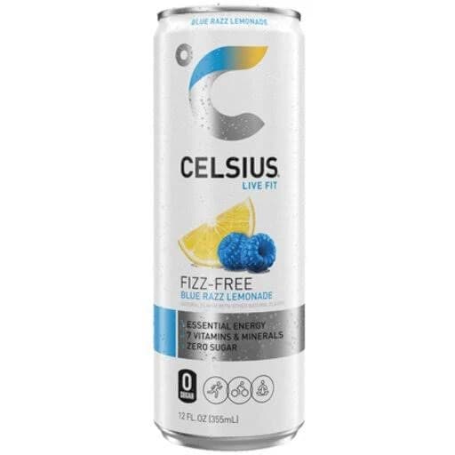 Celsius Fizz Free Blue Rass Lemonade