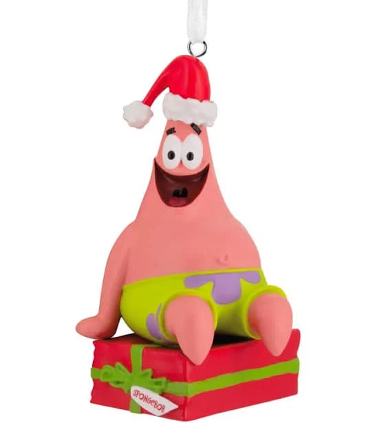 Hallmark Nickelodeon SpongeBob SquarePants O Patrick Tree! Ornament
