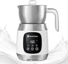 Maestri House Milk Frother, 21OZ Variable Temp and Froth Thickness Milk Frother and Steamer, Smart Touch Control Milk Warmer, Dishwasher Safe, Memory Function for Latte Cappuccino Hot Chocolate : Amazon.sg: Home