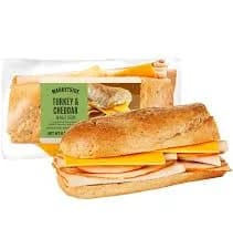 Marketside Turkey & Cheddar Sub Half Sandwich