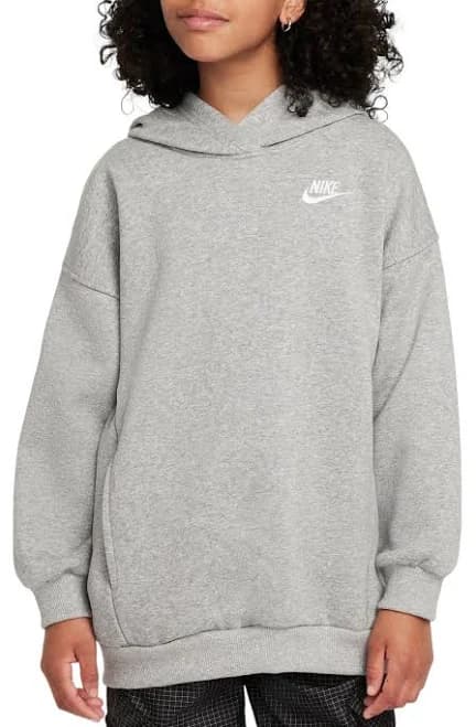 Nike Girls' Club Fleece Oversized Hoodie