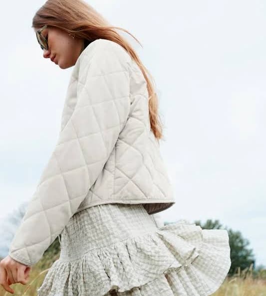 H&M Ladies Quilted Cotton Jacket