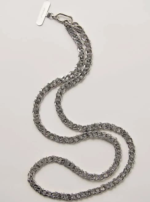 Free People Chunky Chain Phone Crossbody