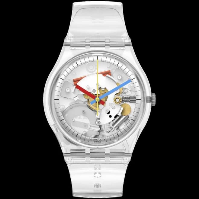 Swatch Clearly Gent Quartz Watch