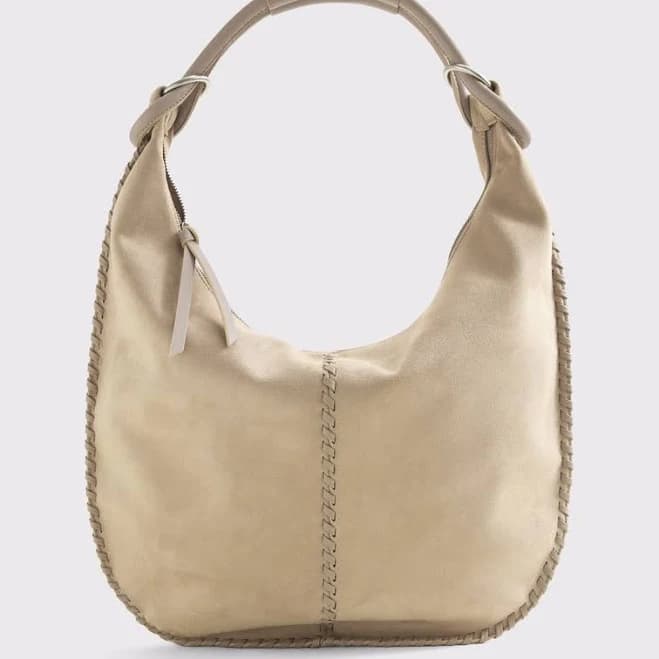 Abercrombie & Fitch Women's Slouchy Vegan Suede Tote Bag