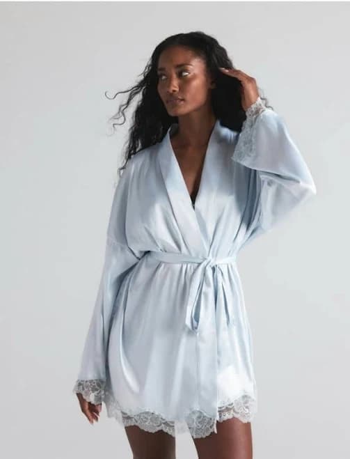 Skims Lace Robe