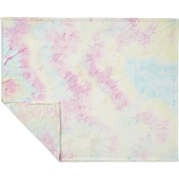 PCNA 1080-47 - Tie Dye Flannel Fleece Blanket Multi