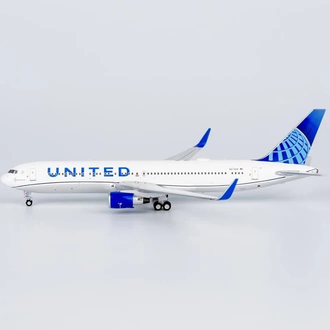 NG Models B767-300ERW United Airlines Blue Evolution Livery Winglets