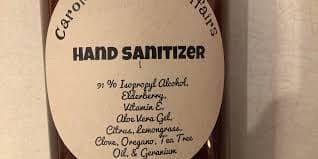 Hand sanitizer — White Pine Artisan Market