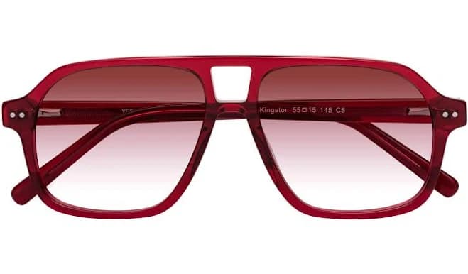 Grandpa Oversized Aviator Tinted Sunglasses Sunwear Lenses