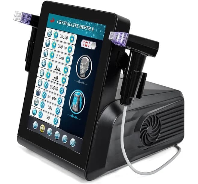 Gold Fractional RF Microcrystalline Microneedling Machine Anti-Aging