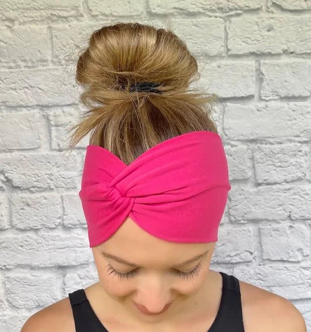 Wide Stretchy Non-Slip Headband