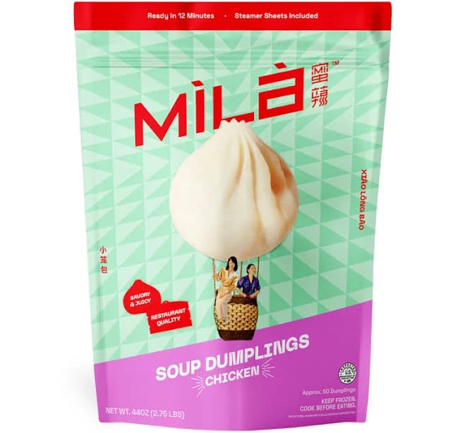 Frozen Soup Dumpling - 50 pc (Xiao Long Bao) | Savory Chicken | MìLà