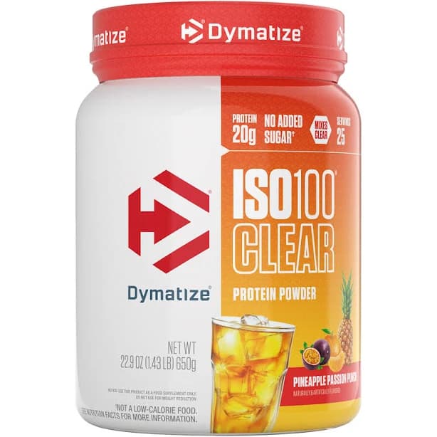 Dymatize ISO100 Clear Protein Powder Pineapple Passion Punch