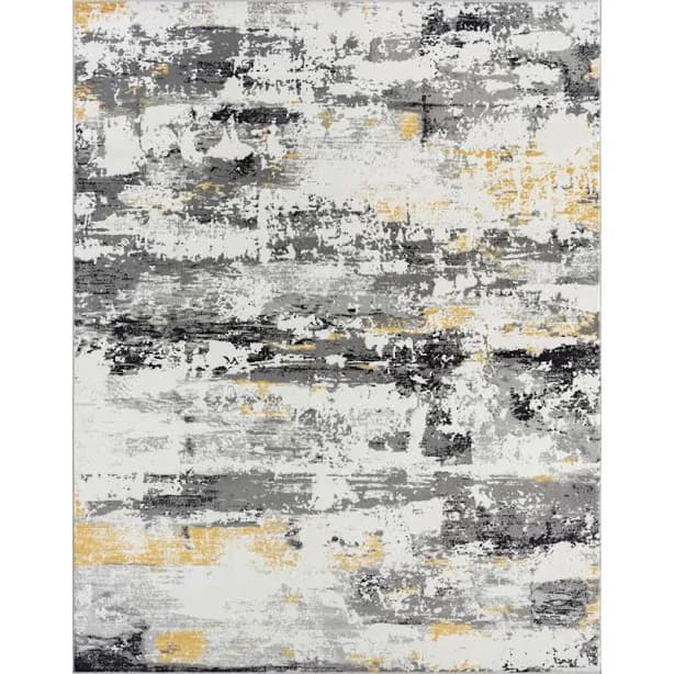 Mercury Row Moises Abstract Area Rug